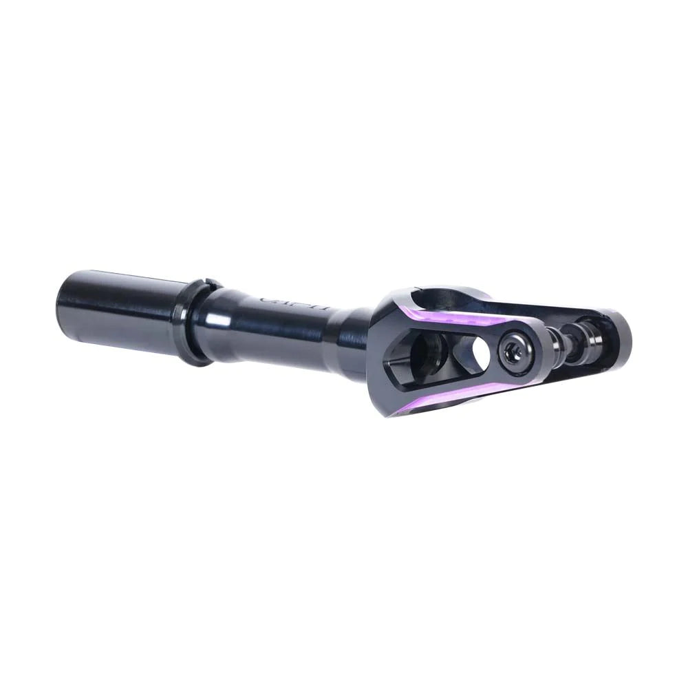 Oath Components Spinal IHC Scooter Fork, Black/Purple Scooter Forks Oath