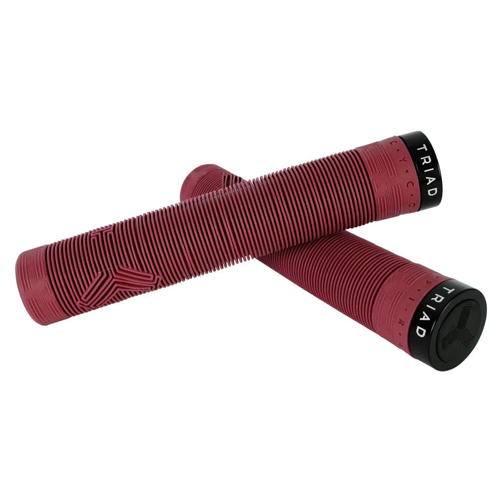Triad Conspiracy 155mm Grips, Red scooter grips Triad