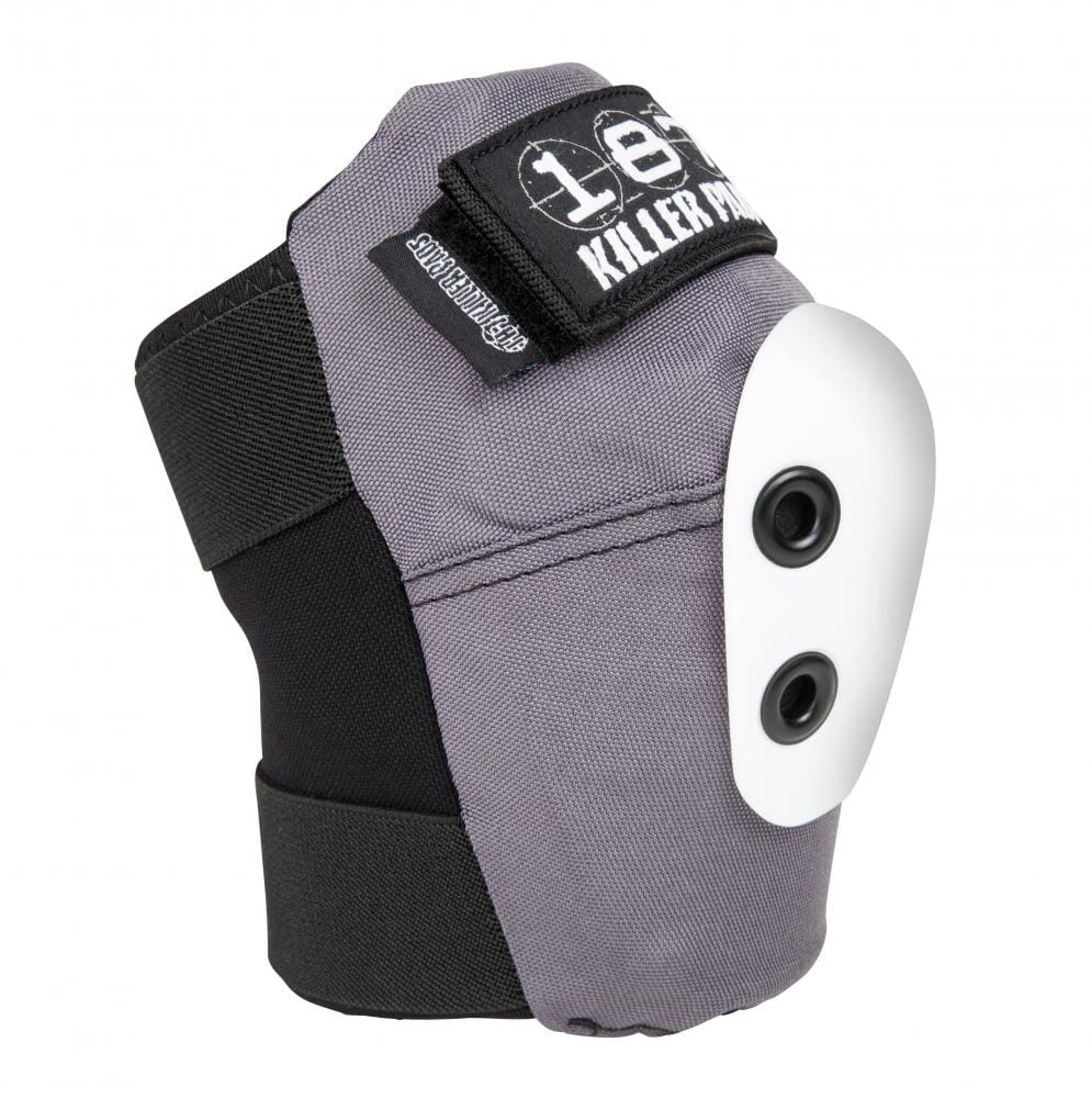 187 Killer Pads Slim Elbow, Grey/Black/White Protection 187