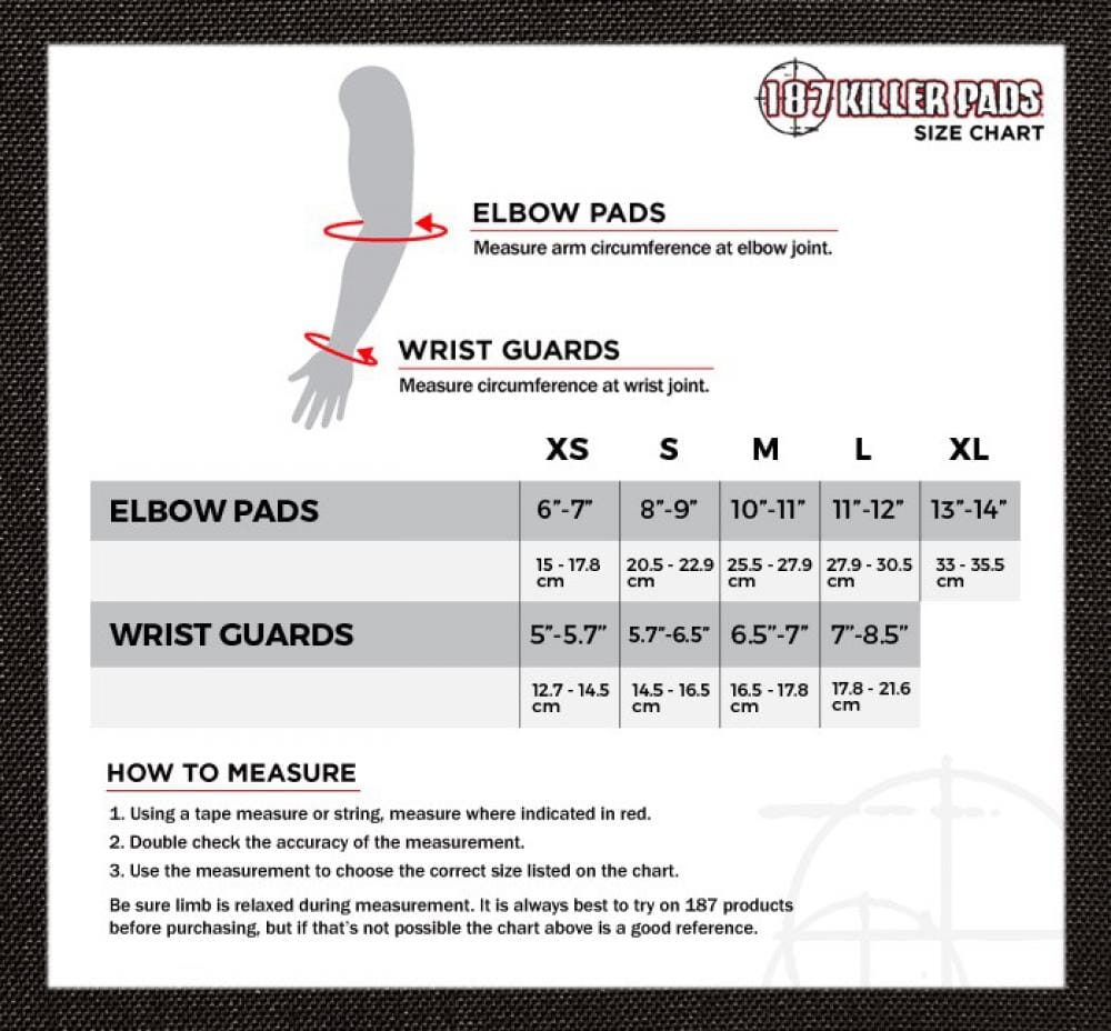 187 Killer Pads Slim Elbow, Grey/Black/White Protection 187