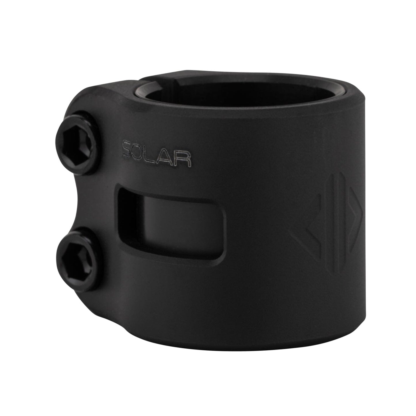 Drone Solar Double Clamp, Black Scooter Clamps Drone