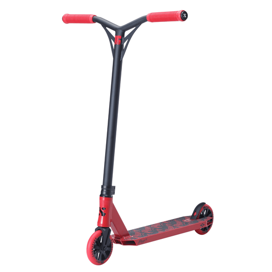 Sacrifice OG Player V2 Complete Stunt Scooter, Black/Red Complete Scooters Sacrifice