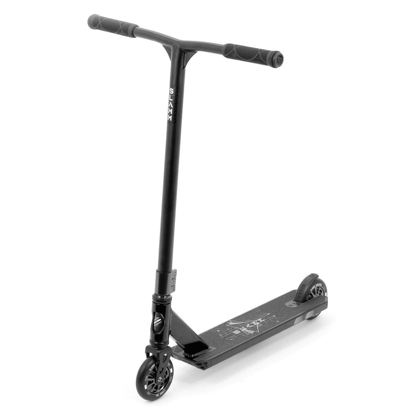 Slamm Classic Stunt Scooter, Black Complete Scooters Slamm Scooters