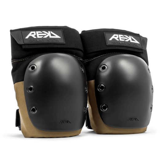 Rekd Ramp Knee Pads, Khaki Protection REKD