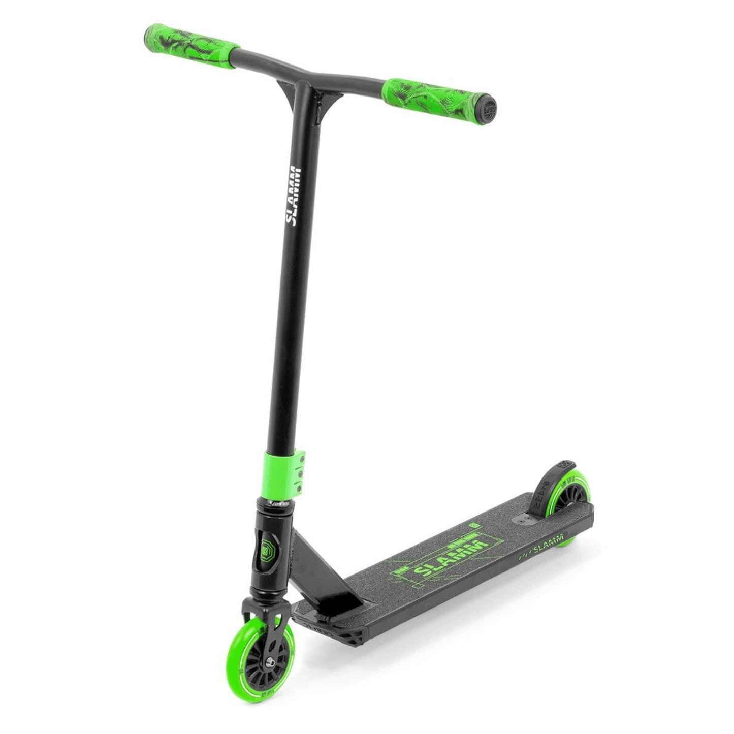 Slamm Classic Mini Stunt Scooter, Green Complete Scooters Slamm Scooters