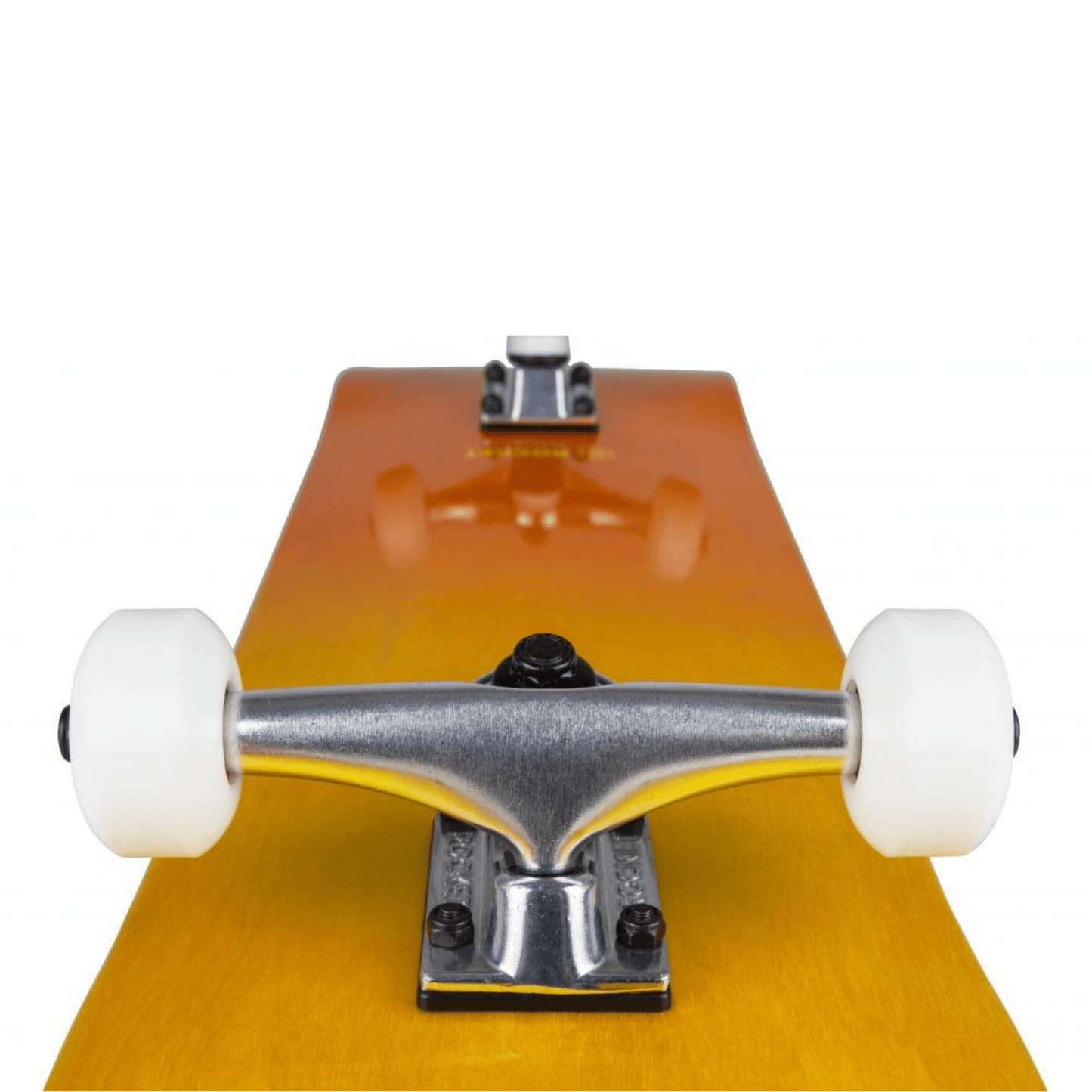 Rocket Complete Skateboard Double Dipped 8", Orange Complete Skateboards Rocket