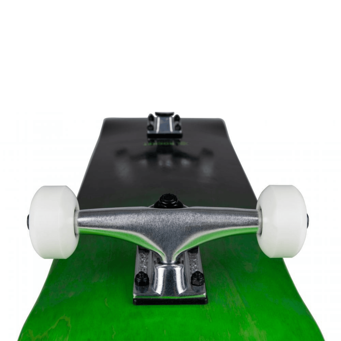 Rocket Complete Skateboard Double Dipped 8", Black/Green Complete Skateboards Rocket