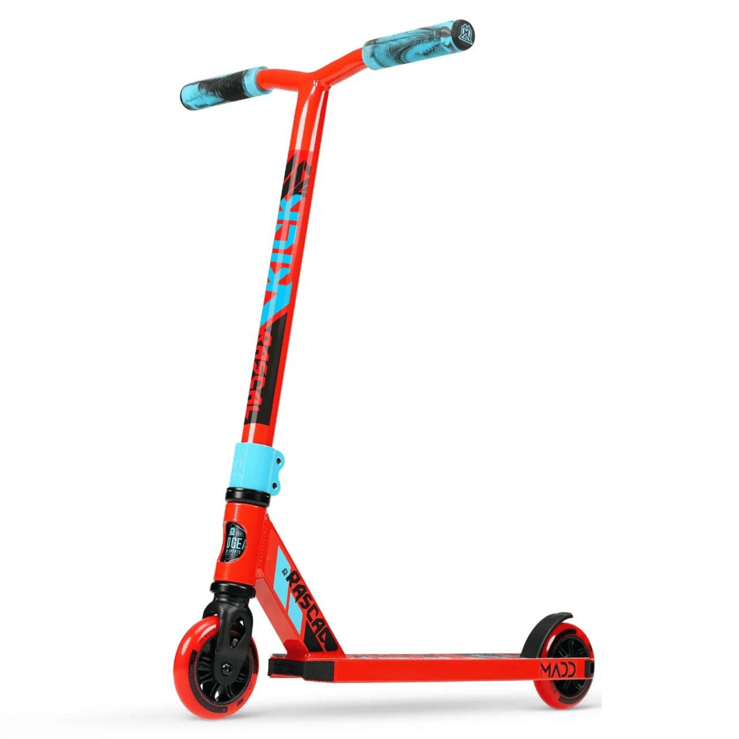 Madd Gear Kick Mini Pro Rascal IV Complete Stunt Scooter, Red/Blue Complete Scooters MADD Gear (MGP)