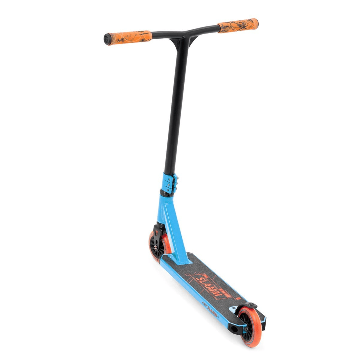 Slamm Classic Mini Stunt Scooter, Blue Complete Scooters Slamm Scooters