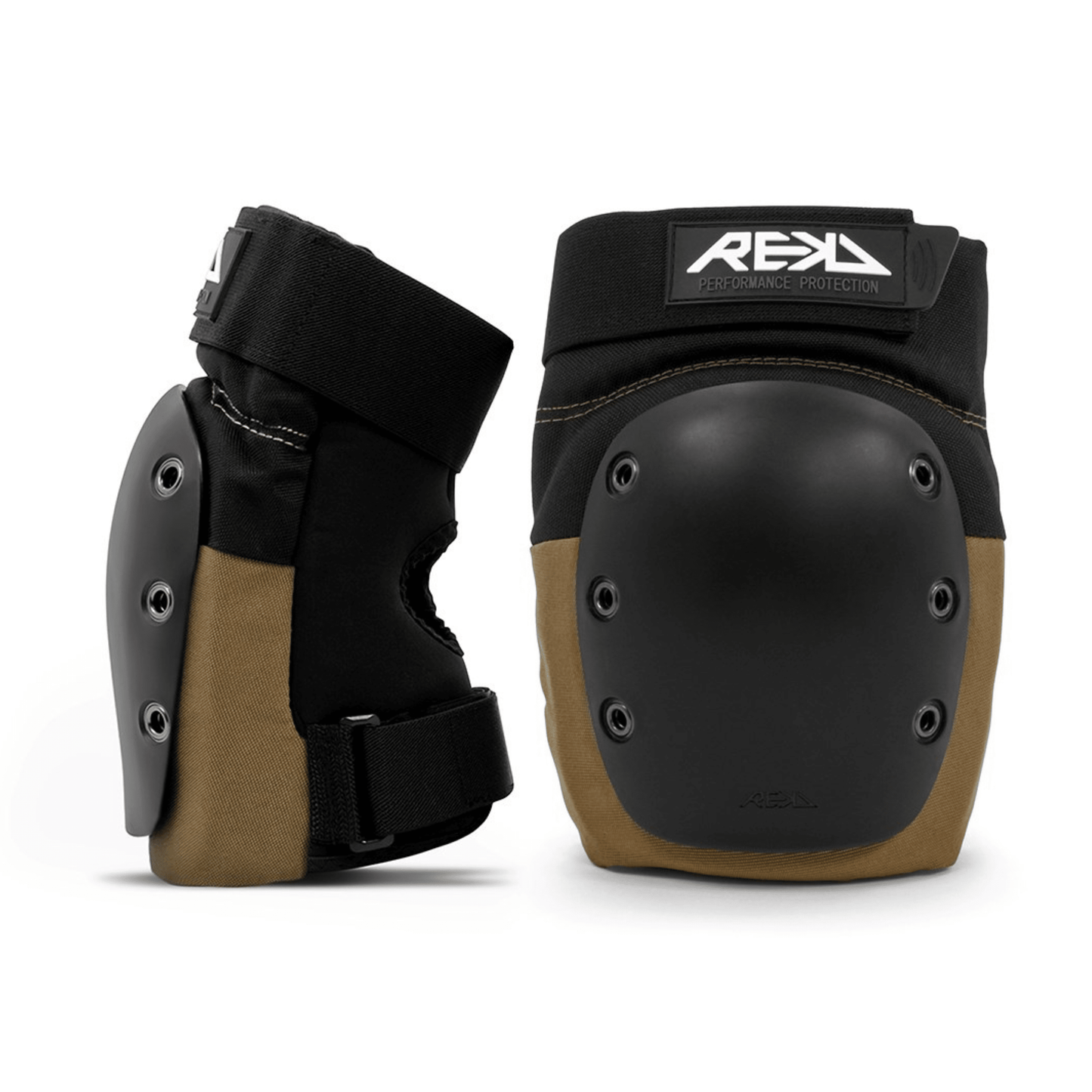 Rekd Ramp Knee Pads, Khaki Protection REKD