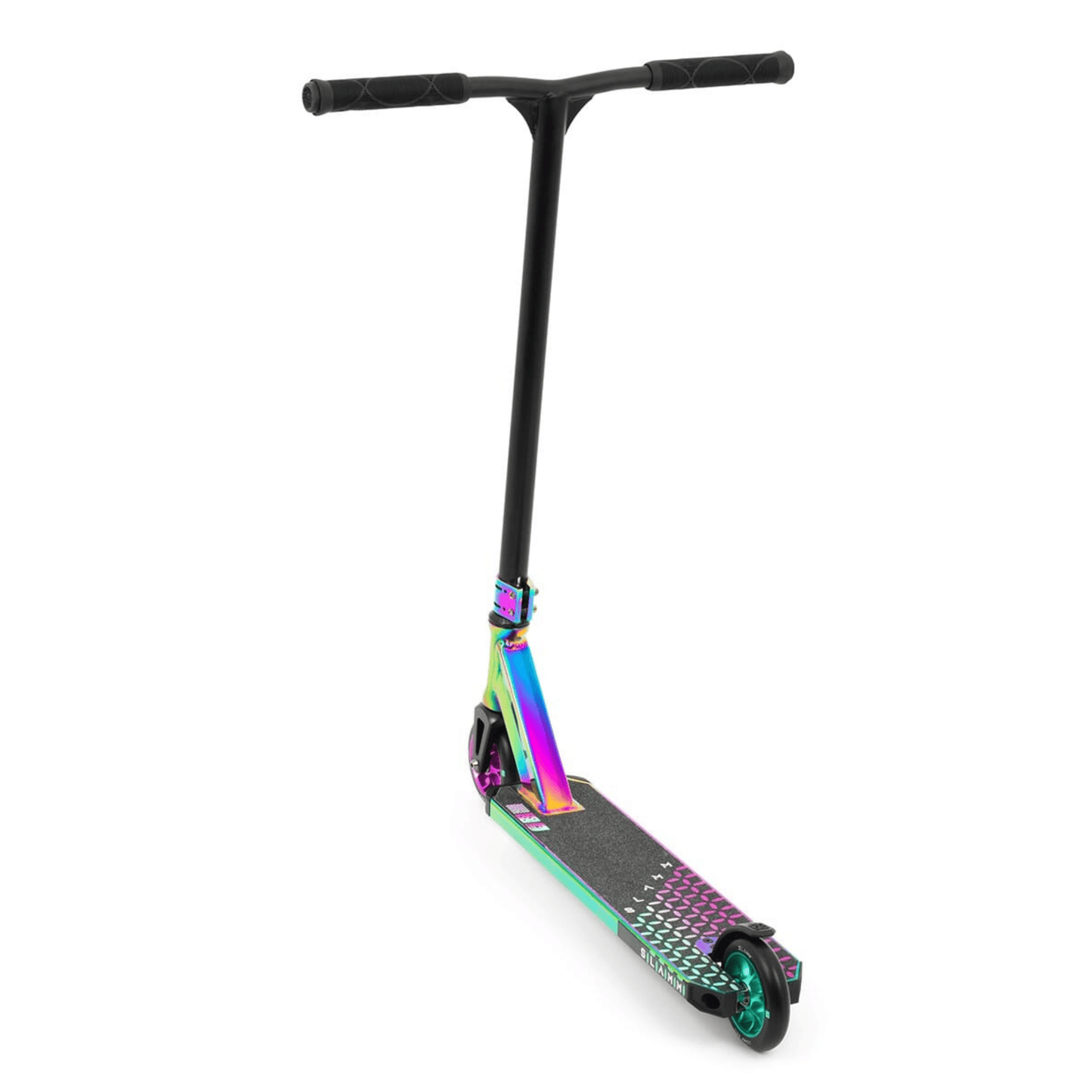 Slamm Assault Complete Stunt Scooter, Neochrome Stunt Scooters Slamm Scooters