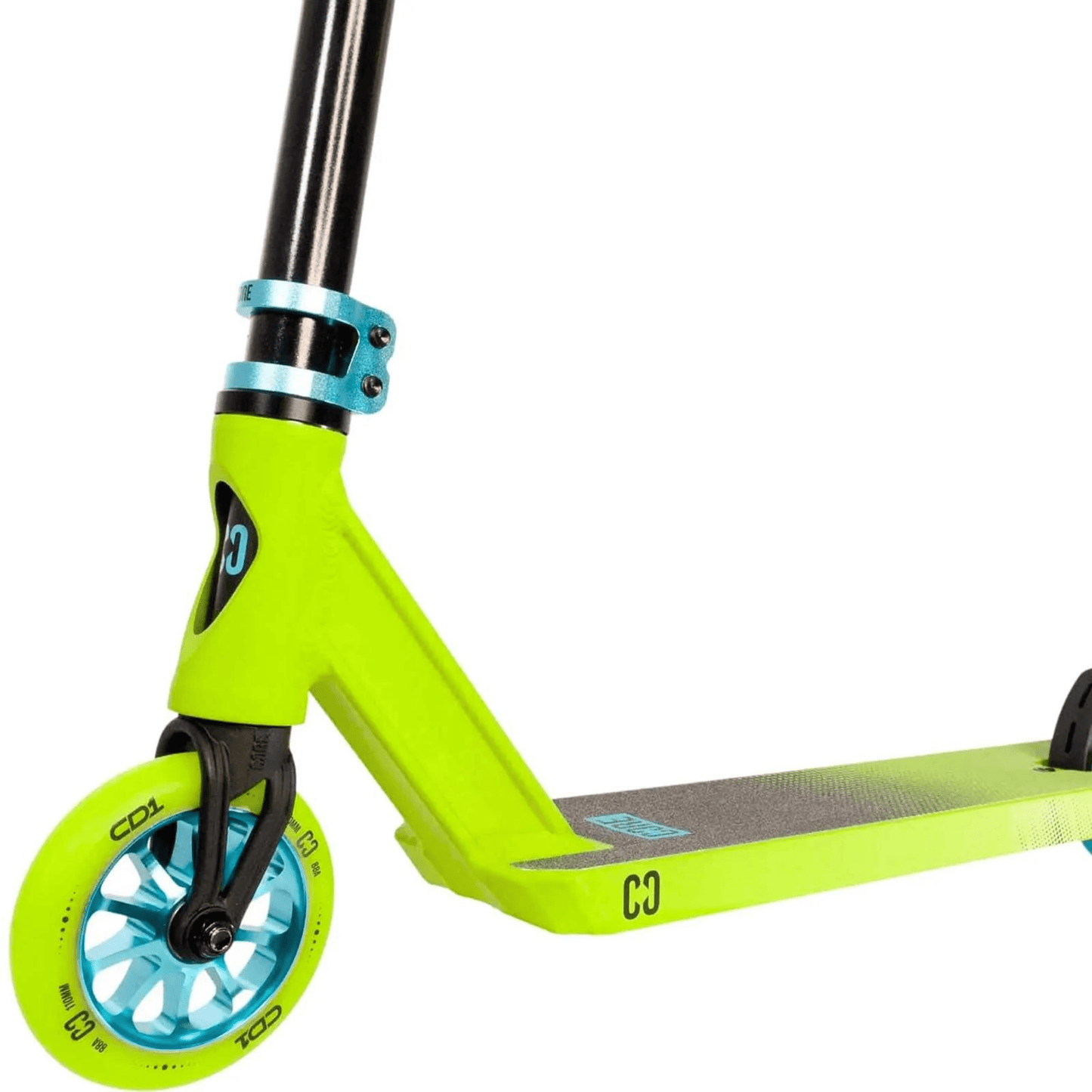 CORE CD1 Complete Stunt Scooter – Lime/Blue Complete Scooters CORE