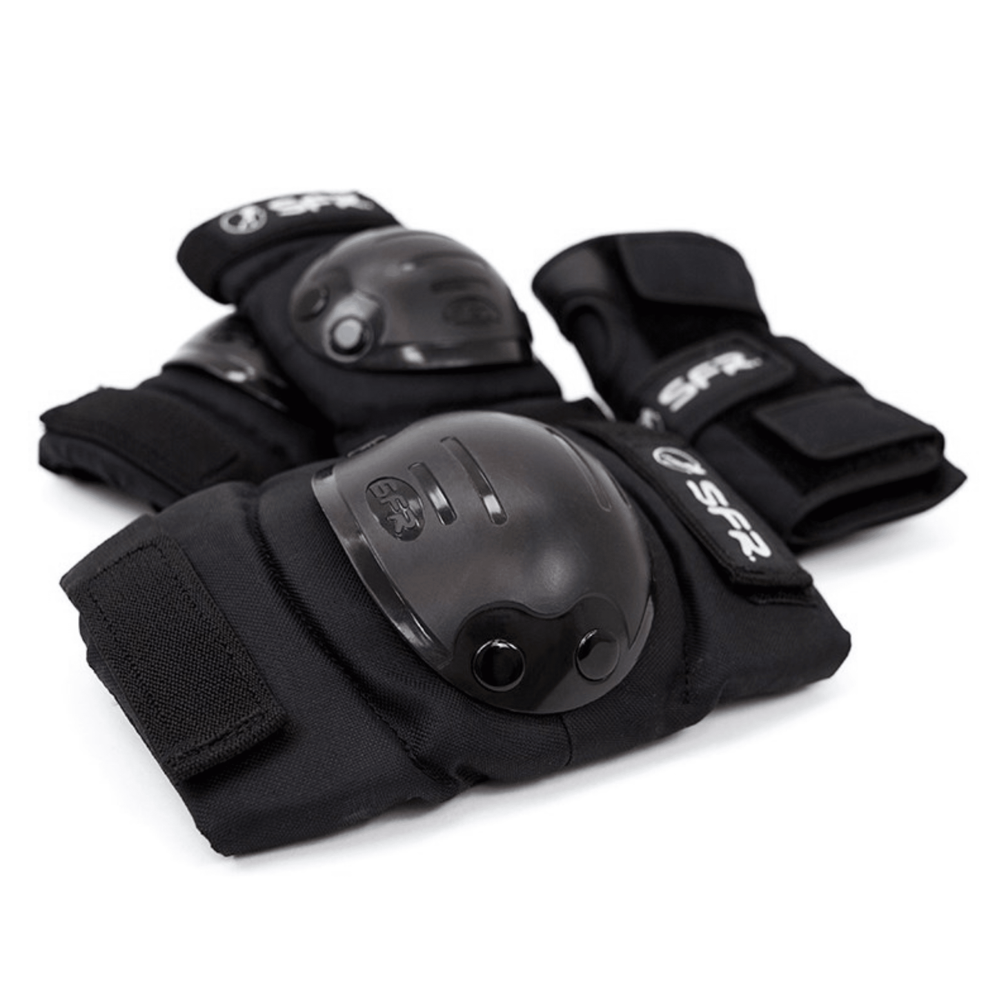 SFR Youth Ramp Triple Pad Set, Black Protection SFR