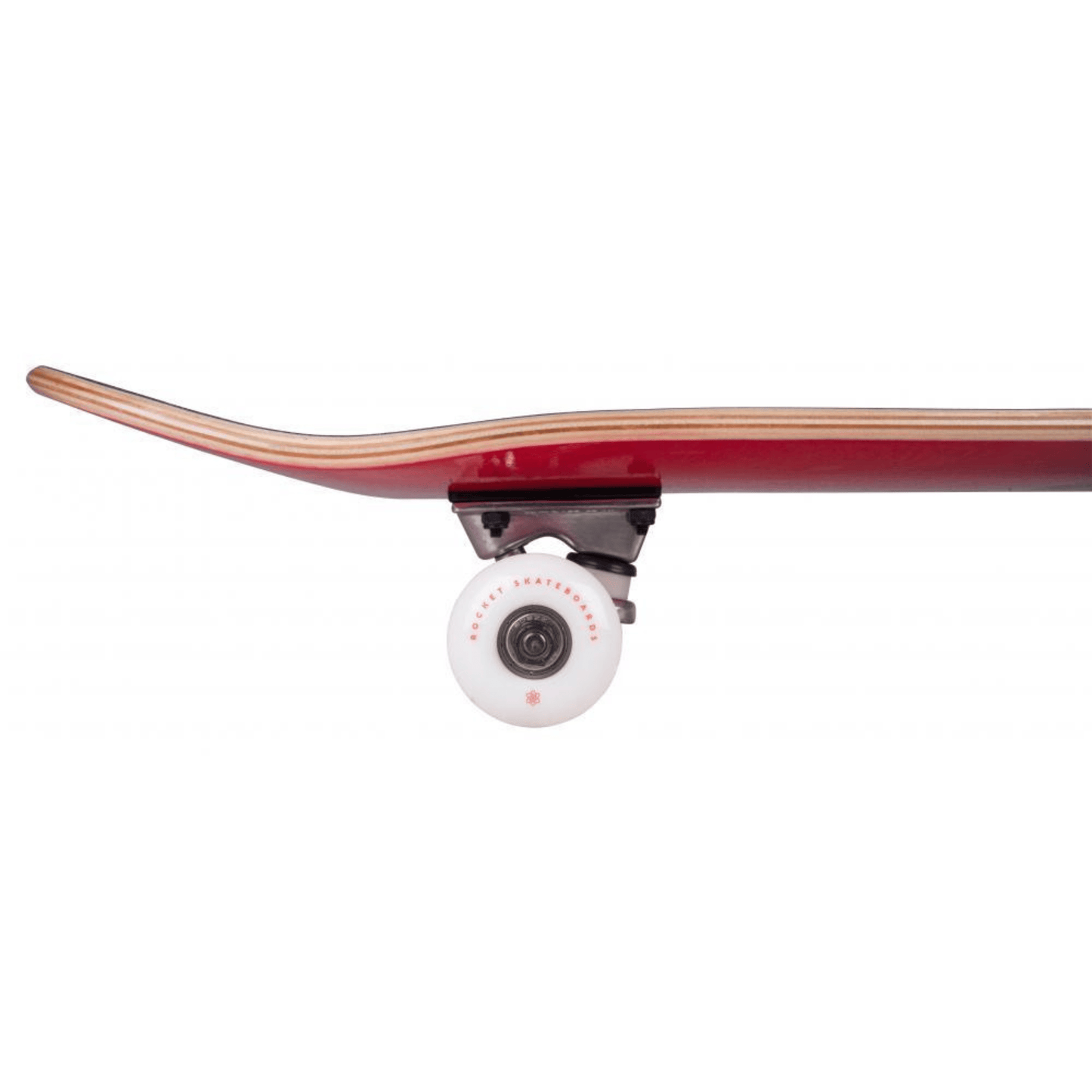 Rocket Complete Skateboard Double Dipped 7.5", Red/Blue Complete Skateboards Rocket