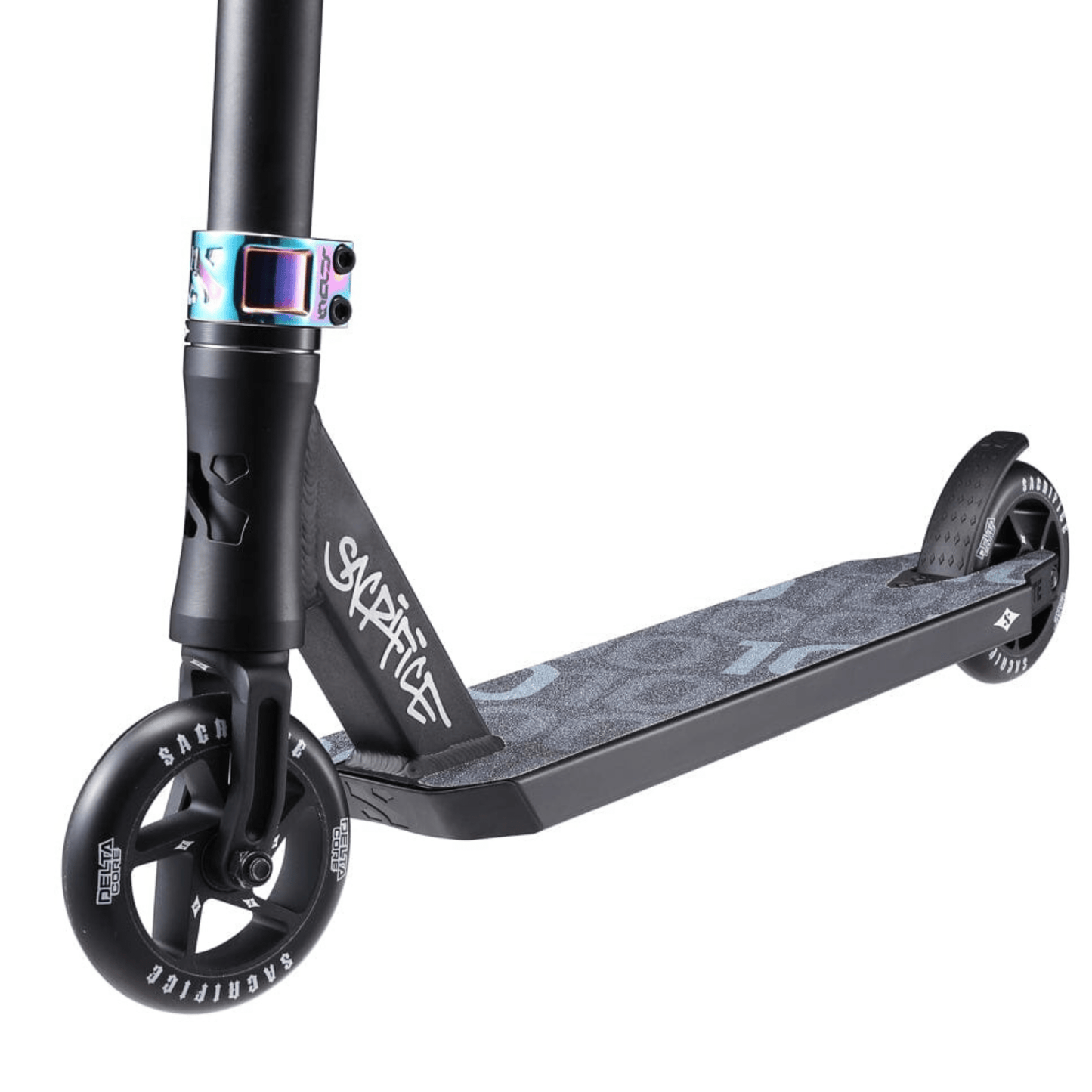Sacrifice Flyte 100 V2 Complete Stunt Scooter, Black/Neo Complete Scooters Sacrifice