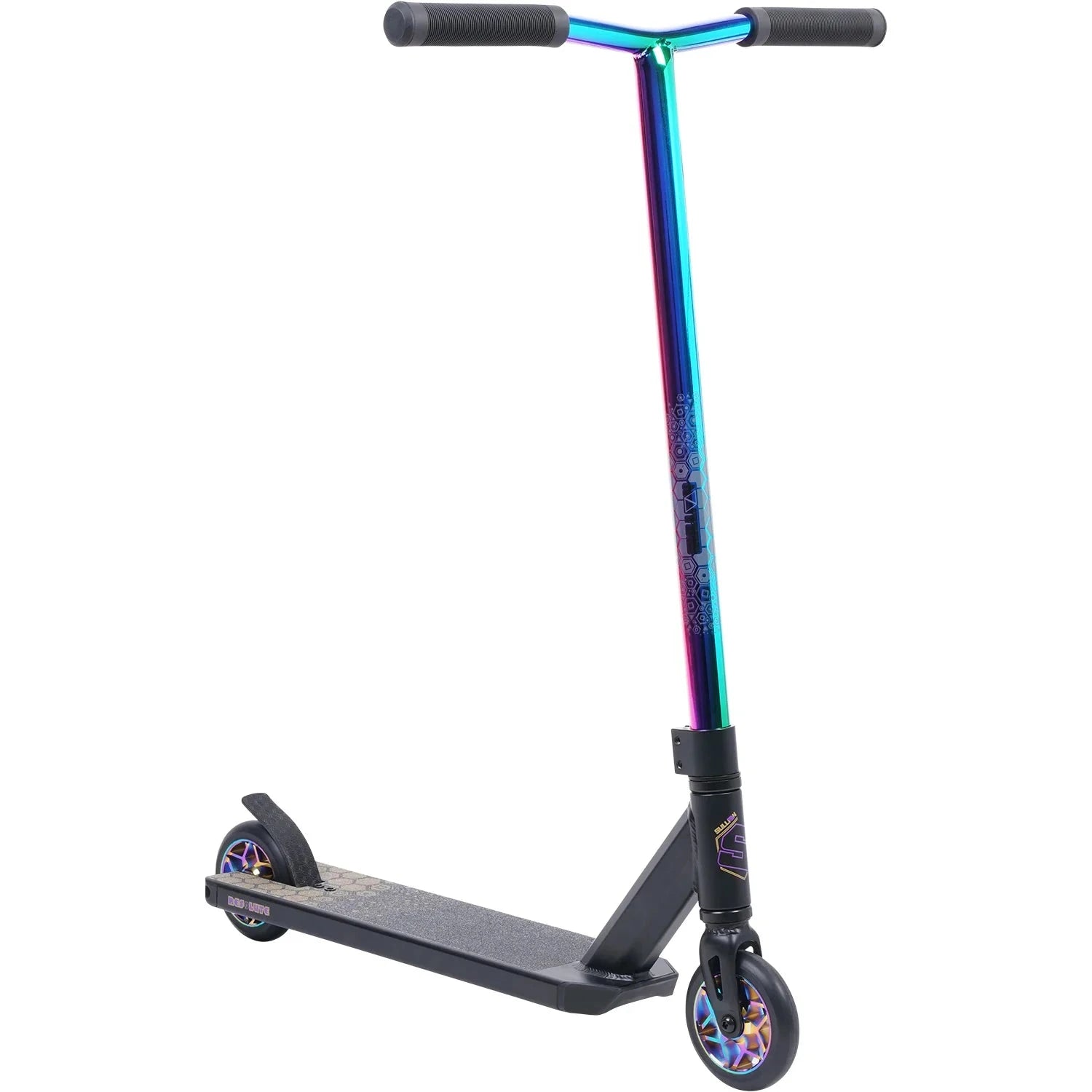 Sullivan Resolute Complete Stunt Scooter, Black/Neo Bars Complete Scooters Sullivan