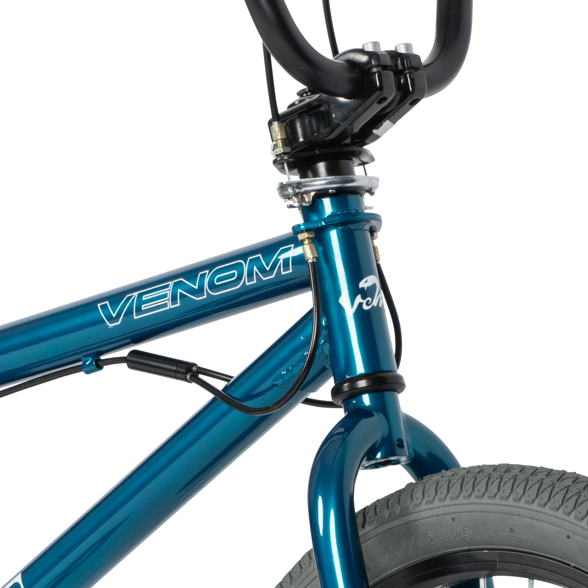 Venom Sidewinder 20" Complete BMX, Teal/Grey BMX Venom
