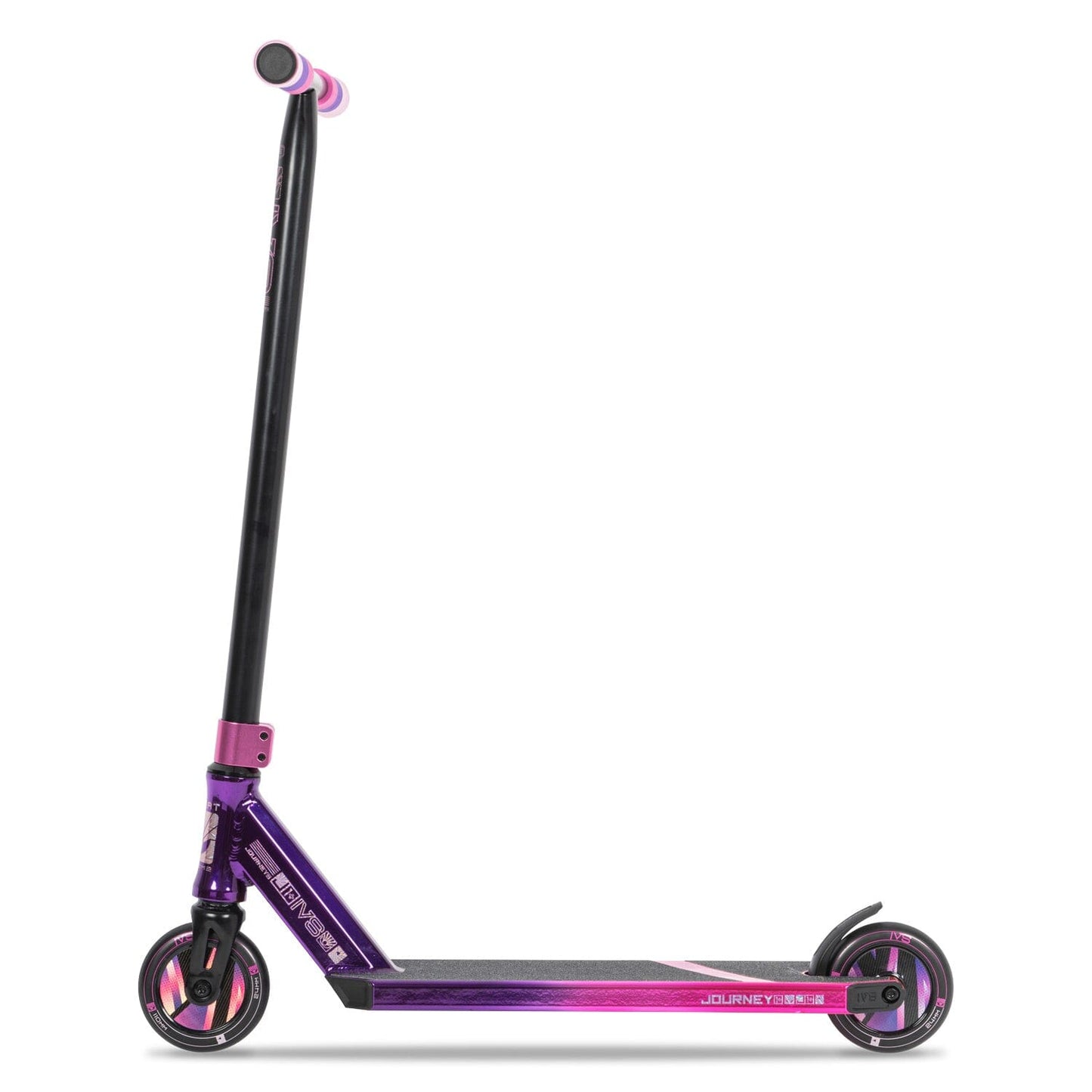 Invert Supreme Journey 1 + Complete Stunt Scooter, Tri Electro Pink/Pink/Purple Complete Scooters Invert Scooters