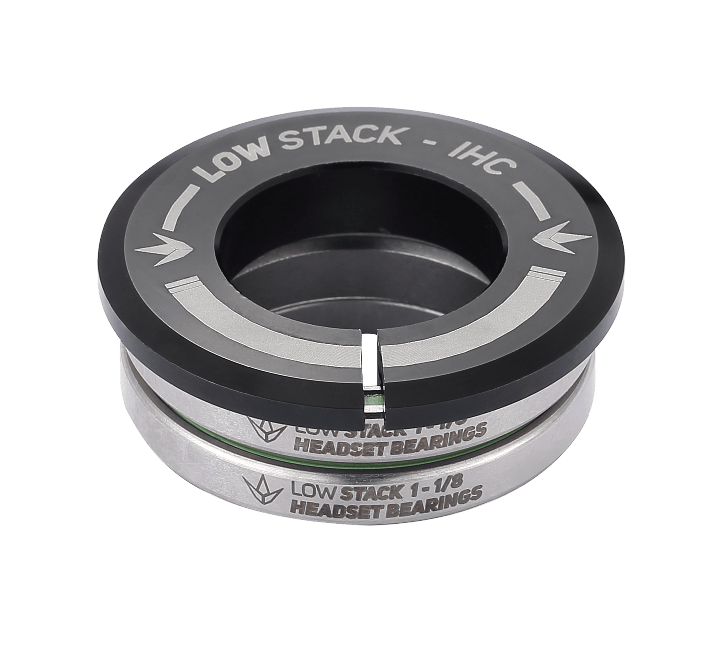 Blunt Low Stack IHC Headset, Black Stunt Scooter Blunt