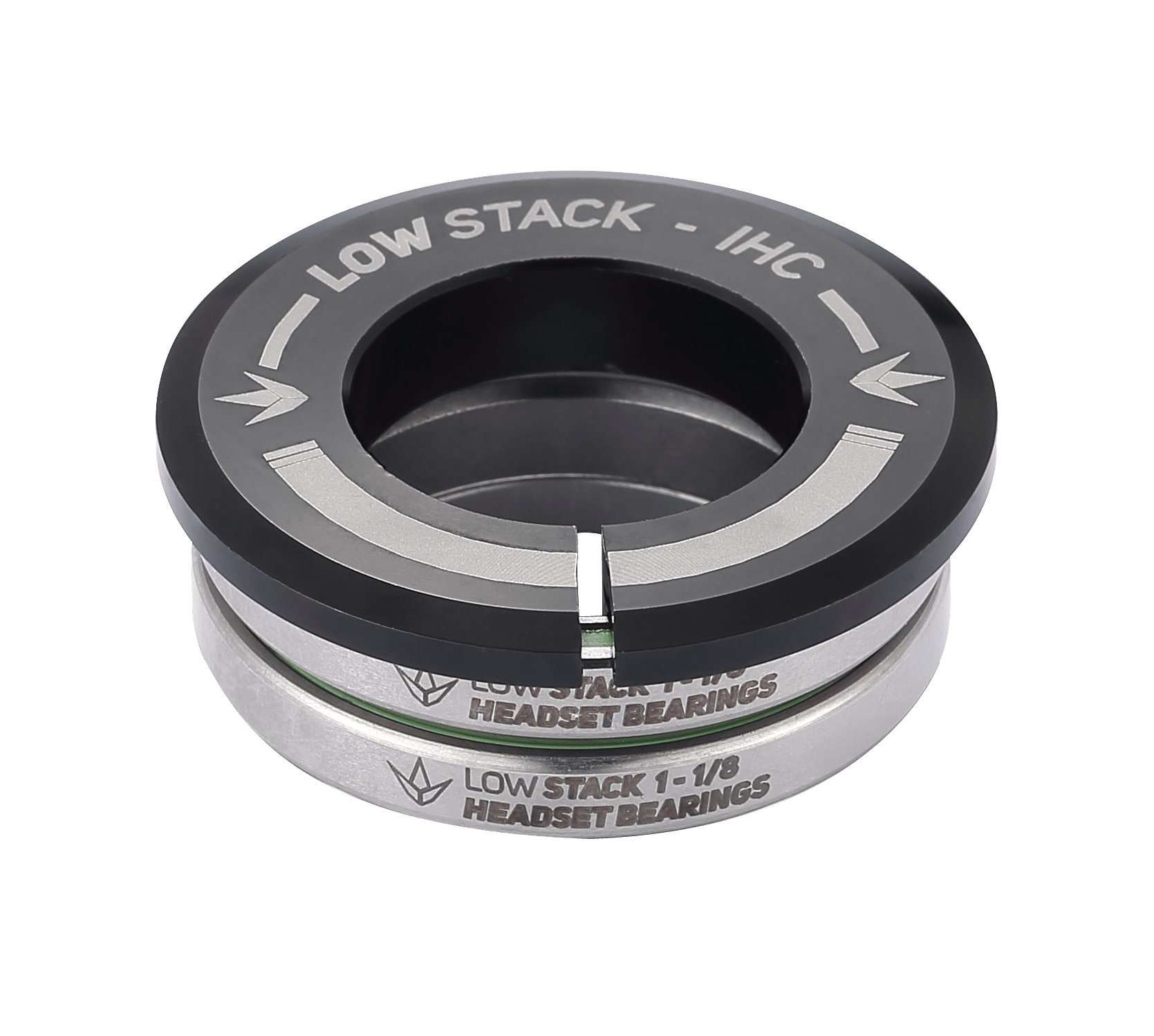 Blunt Low Stack IHC Headset, Black Stunt Scooter Blunt