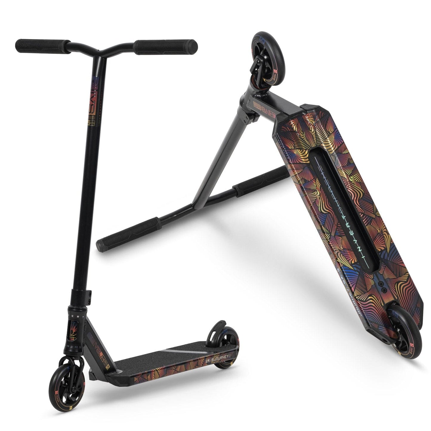 Invert Supreme Journey 2.5 Complete Stunt Scooter, Full Mental Sunset Complete Scooters Invert Scooters