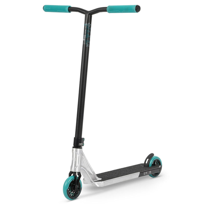 IVS Journey 4 Complete Scooter, Raw/Teal Invert Scooters 