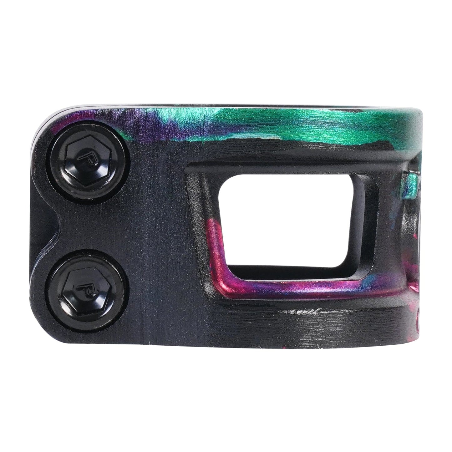 Oath Cage V2 Alloy HIC/IHC Scooter Clamp, Green/Pink/Black Scooter Clamps Oath