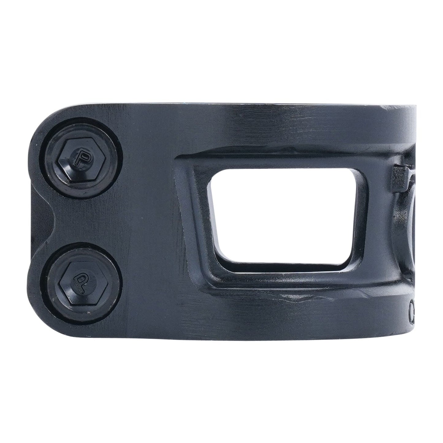 Oath Cage V2 Alloy HIC/IHC Scooter Clamp, Anodised Satin Black Scooter Clamps Oath