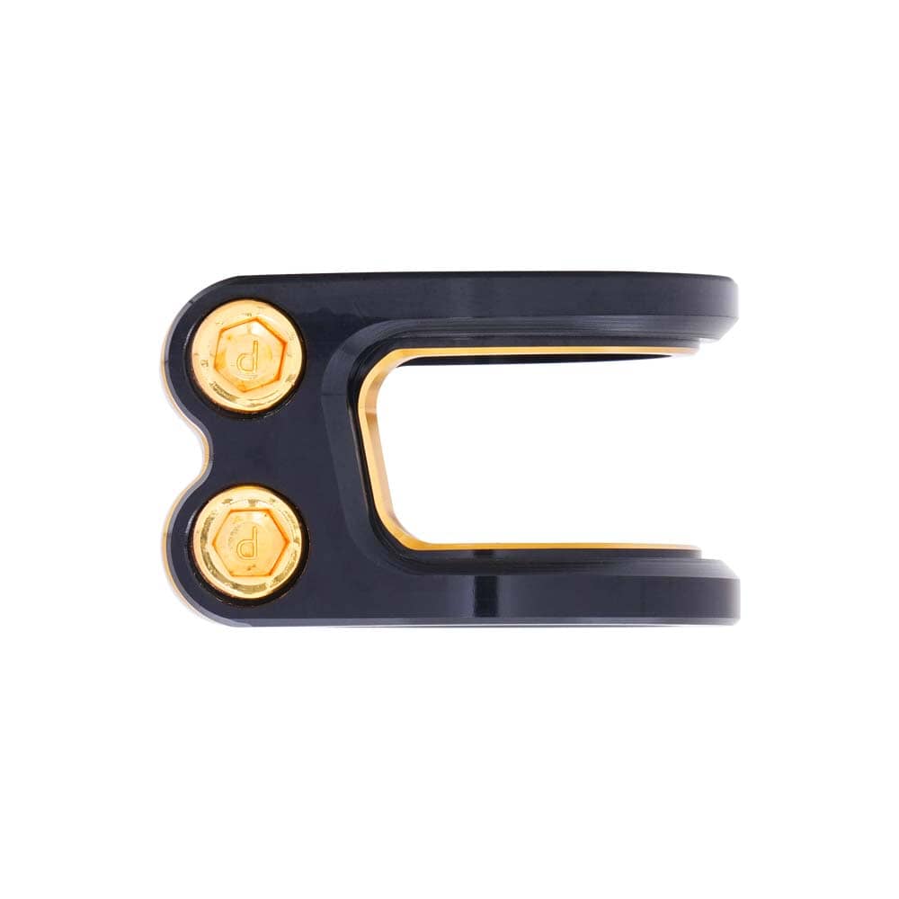 Oath Carcass 2 Bolt Clamp, Black/Orange Scooter Clamps Oath
