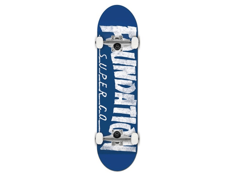 Foundation Thrasher Complete Skateboard 8", Blue