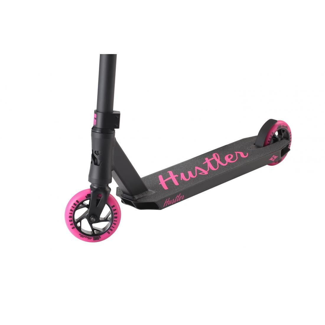 Sacrifice OG Hustler V2 Complete Stunt Scooter, Black/Pink Complete Scooters Sacrifice