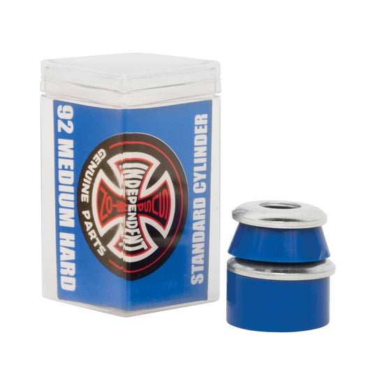Independent Cylinder Bushings, 92A Medium Hard, Blue Skatebaord Parts Independent