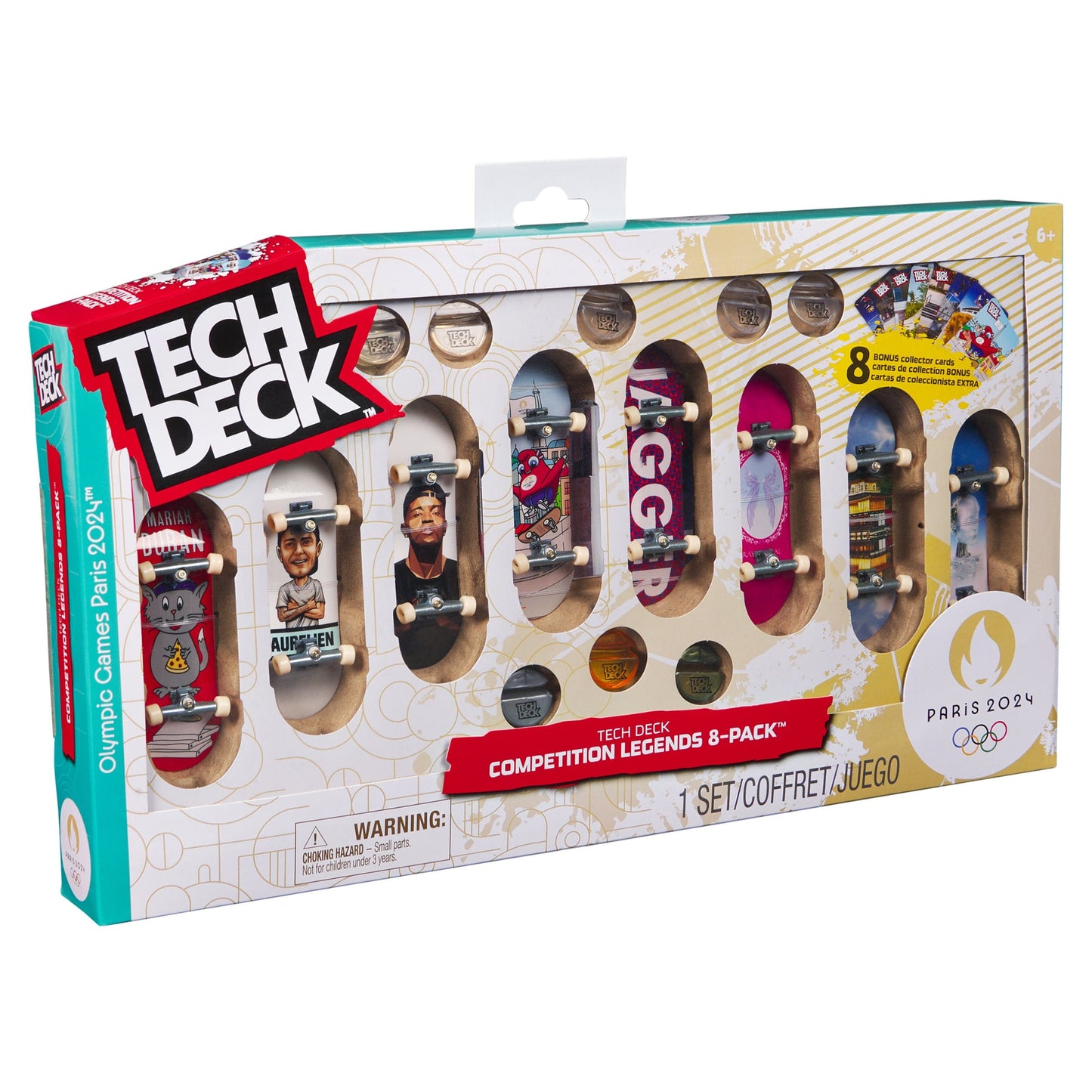 Tech Deck Olympic Competition Legends, 8-Pack Toys tech deck