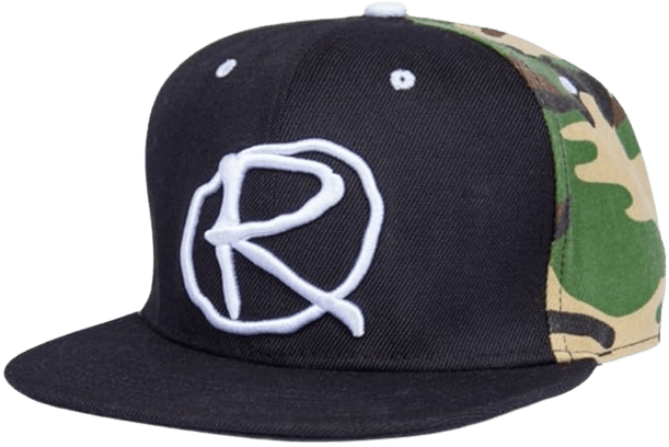 Rampworx LE 97.6 Snapback Cap, Camo/Black Accessories Rampworx Skatepark 