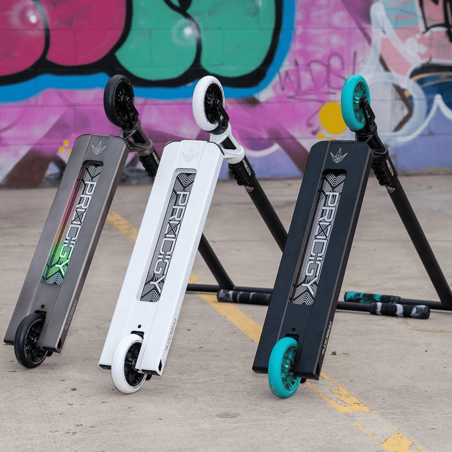Blunt Prodigy X Street Complete Scooter, White Complete Scooter Blunt