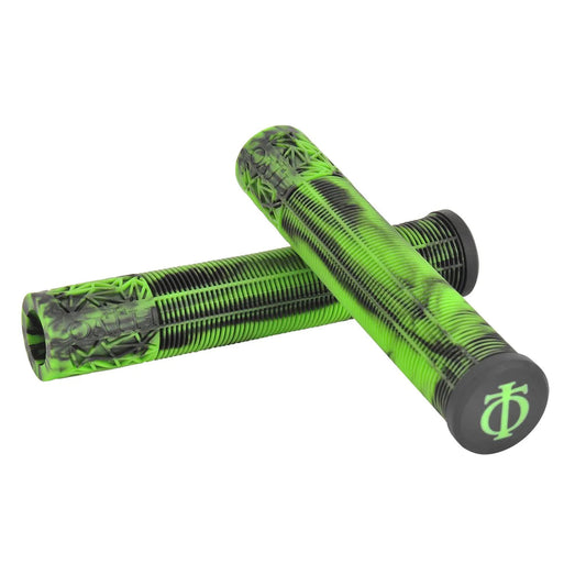 Oath Bermuda Grips 165mm, Green/Black Marble scooter grips Oath