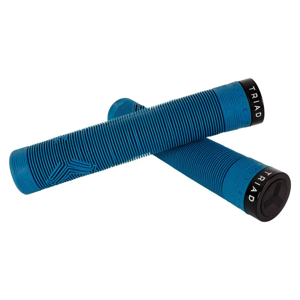 Triad Conspiracy 155mm Grips, Blue scooter grips Triad