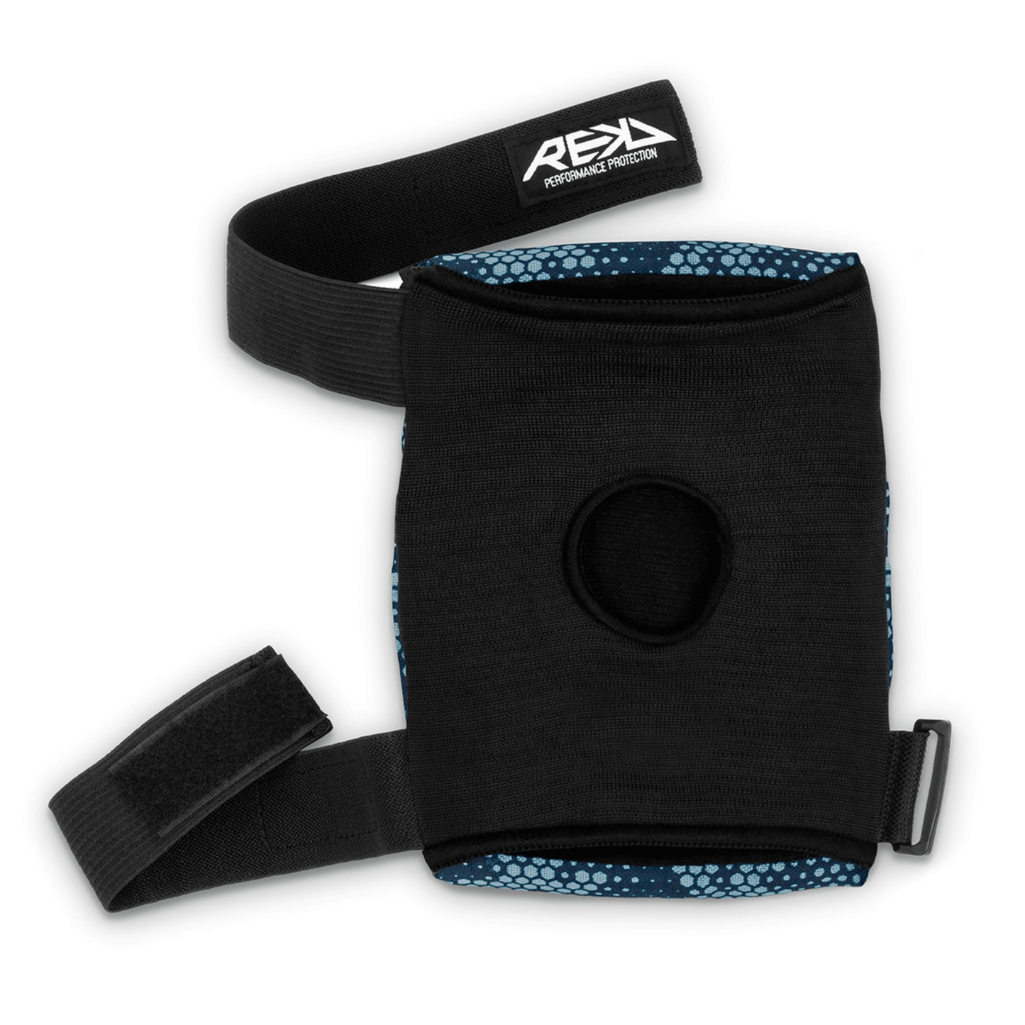 Rekd Youth Heavy Duty Double Pad Set, Black/Blue Protection REKD
