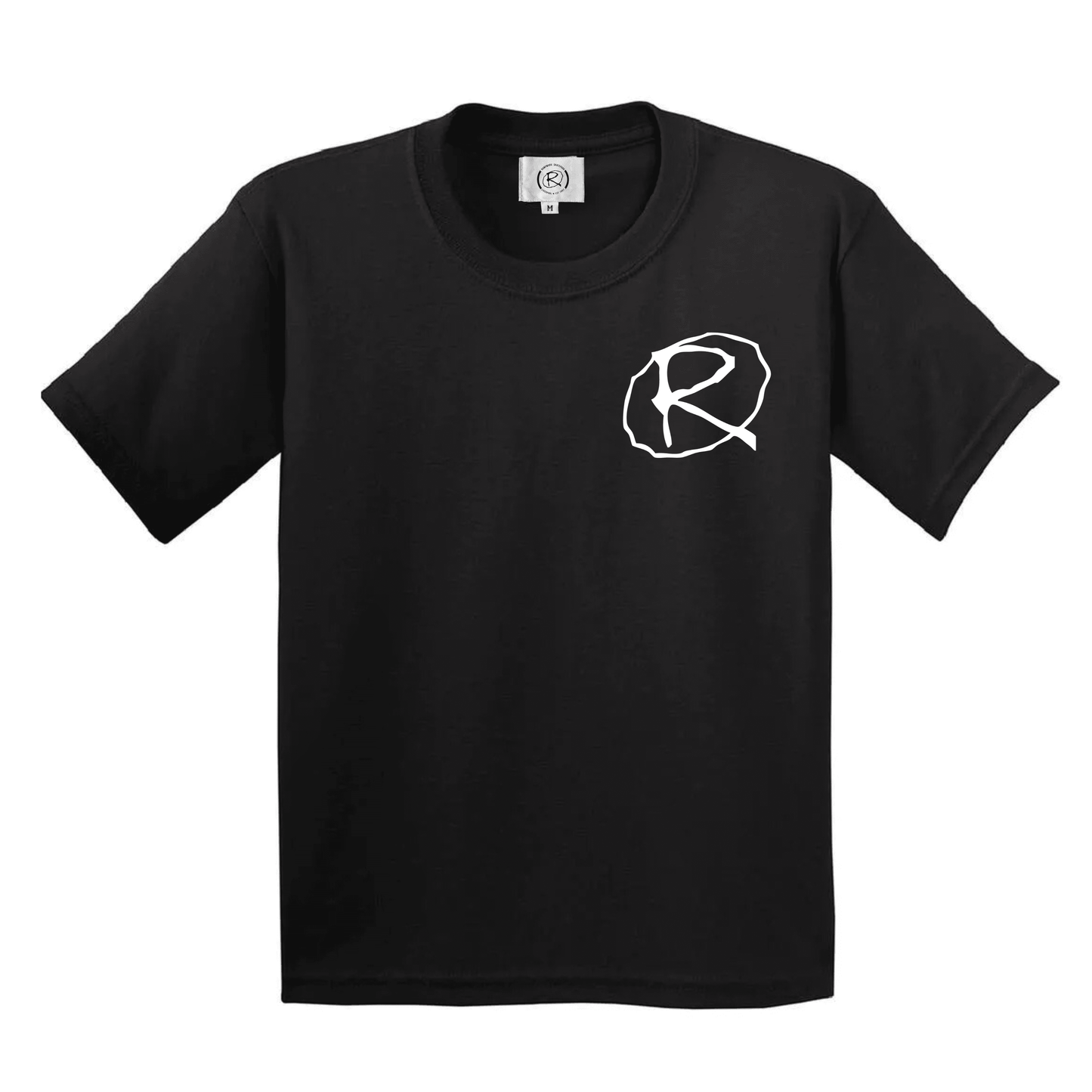 Rampworx '97' Youth T-Shirt, Black/White Clothing Rampworx Skatepark