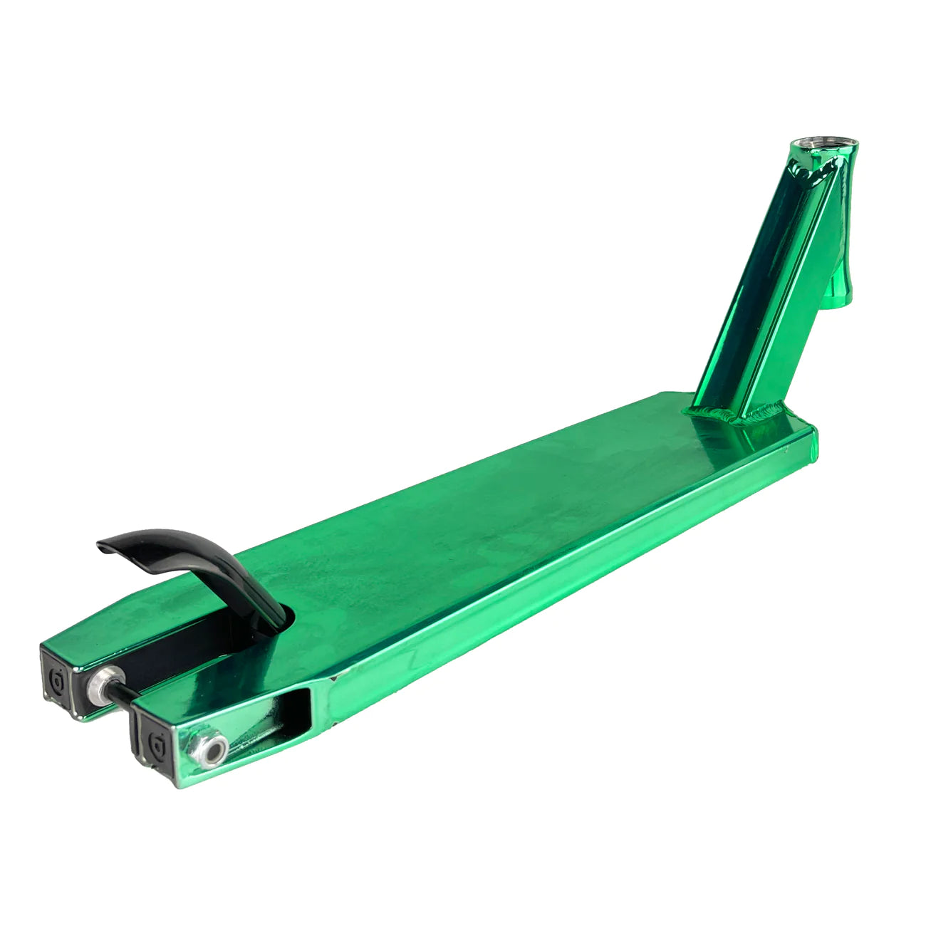 Dominator Team Edition Scooter Deck 4.72" x 19.68" - Green Chrome Dominator