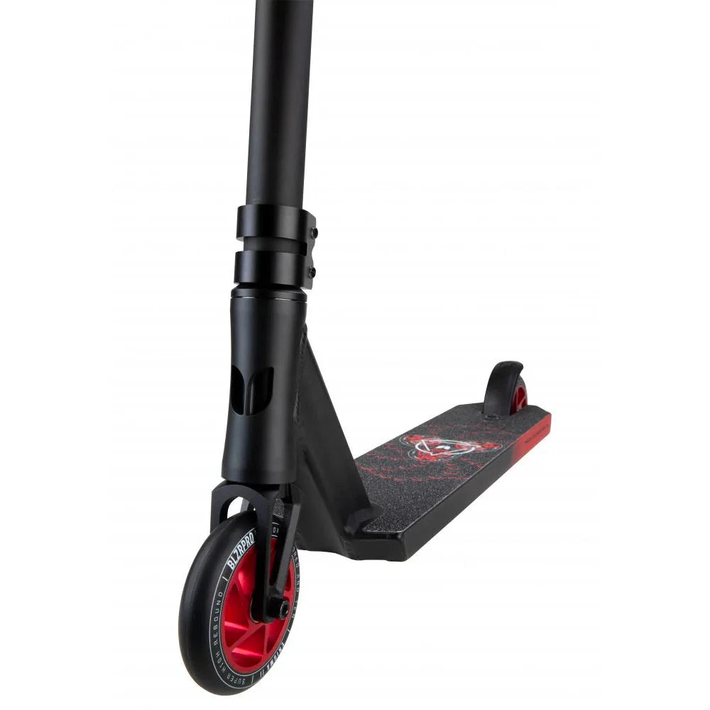 Blazer Pro Enigma 2 Complete Stunt Scooter, Black/Red Complete Scooters Blazer Pro