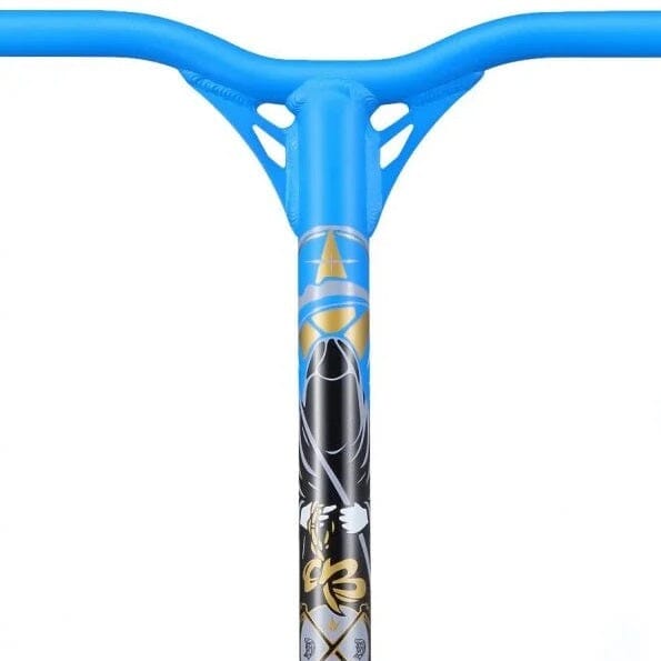 Blunt Reaper V2 Aluminium IHC Stunt Scooter Bars 650mm, Blue Scooter Bars Blunt