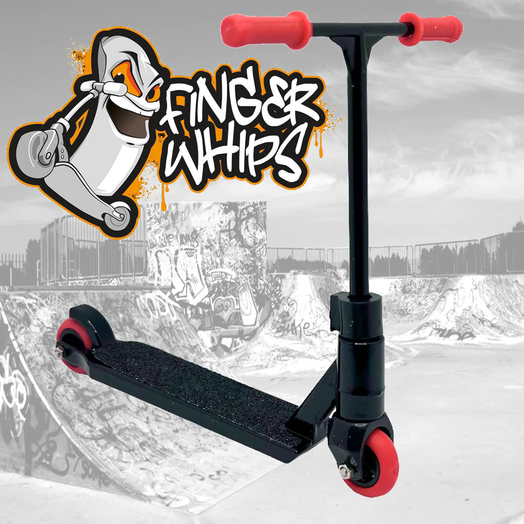 Finger Whips Finger Scooter, Black Accessories Finger Whips