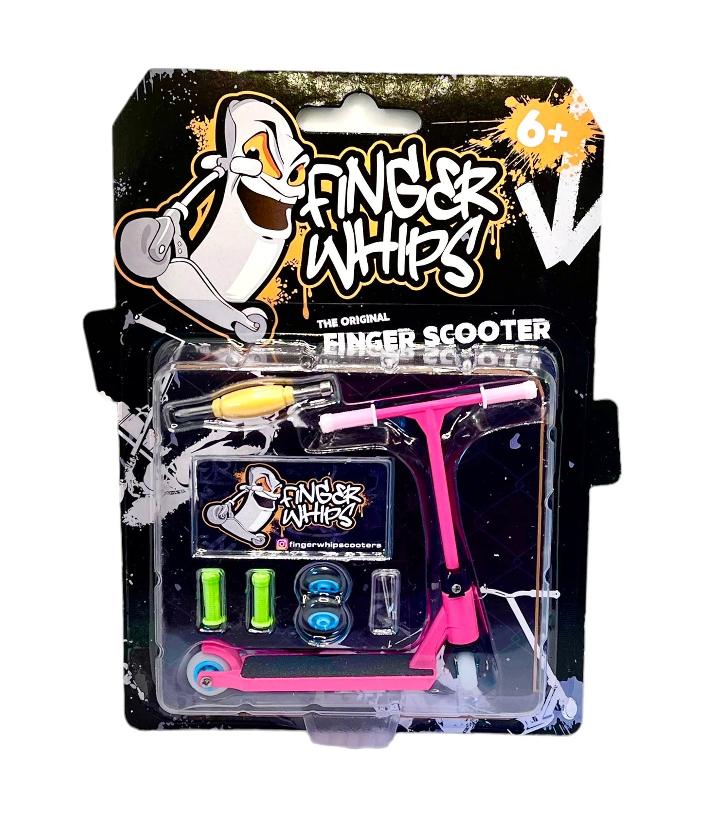 Finger Whips Finger Scooter, Pink Accessories Finger Whips