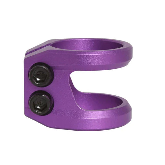Root Industries GT Double Scooter Clamp, Purple Scooter Clamps Root Industries