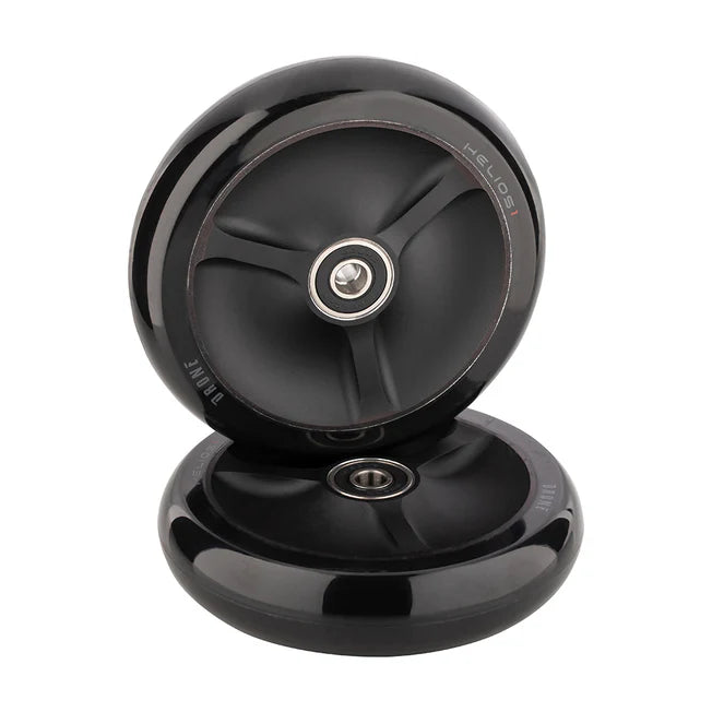 Drone Helios 1 Hollow-Spoked Feather-Light Scooter Wheel 110mm, Black Scooter Wheels Drone
