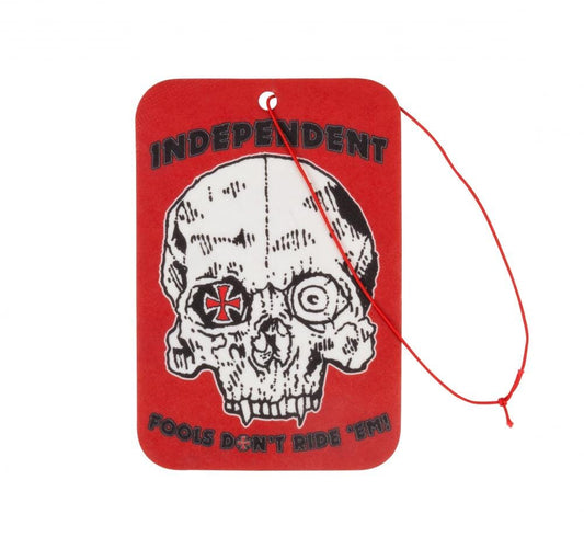 Independent Fools Don't Air Freshener, Black/Red Accessories Santa Cruz