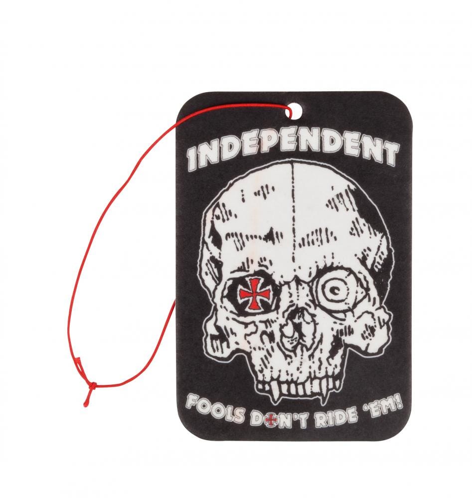 Independent Fools Don't Air Freshener, Black/Red Accessories Santa Cruz