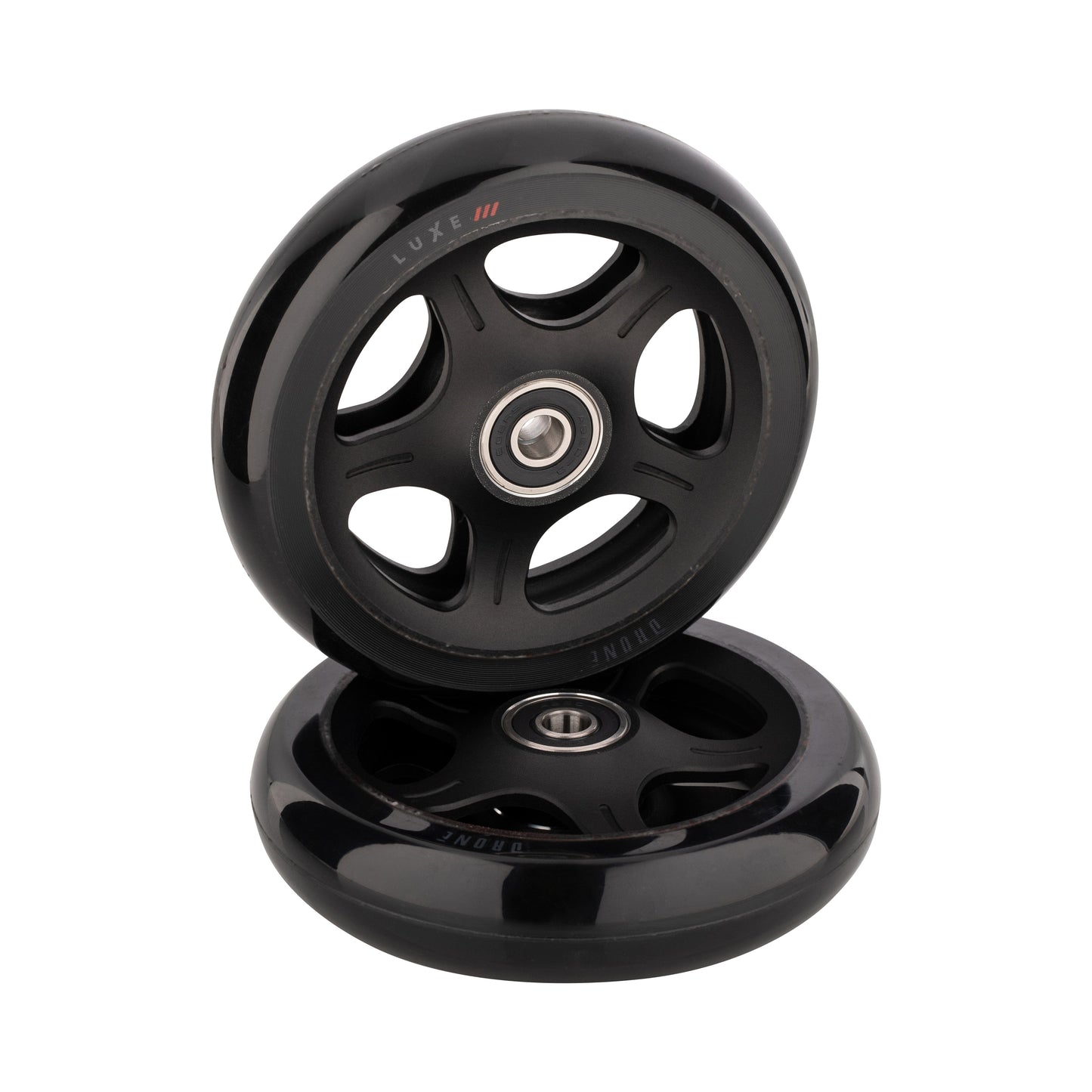 Drone Luxe 3 Dual-Core Feather-Light Scooter Wheel 110mm, Black Scooter Wheels Drone