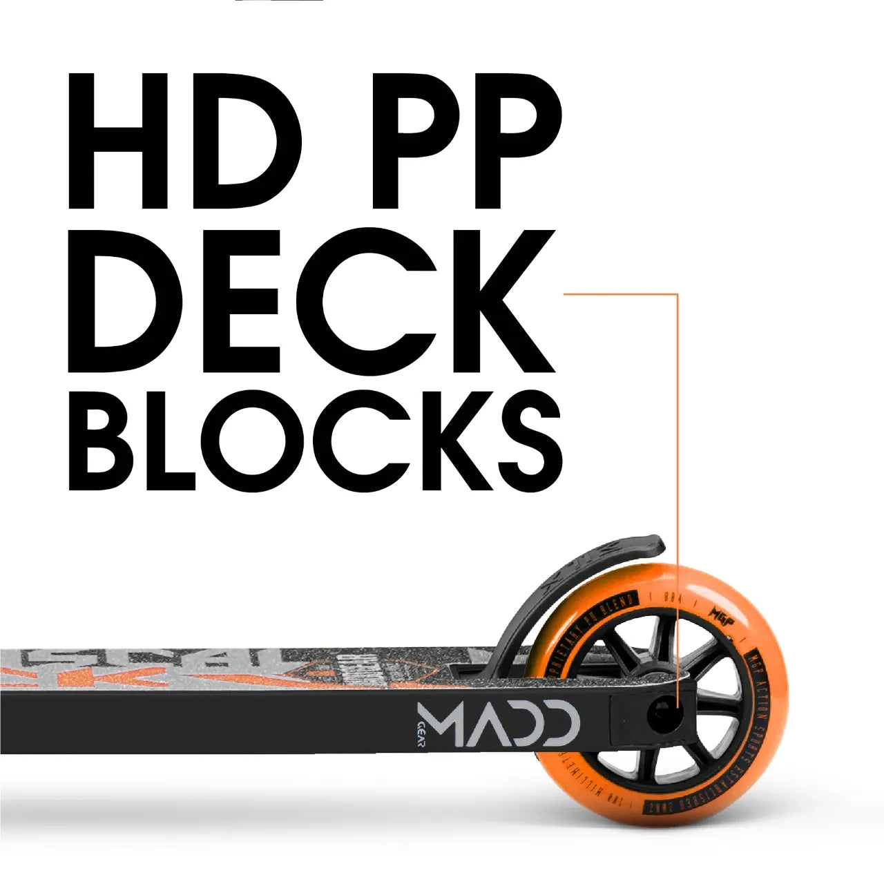 Madd Gear Kick Mini Pro Rascal IV Complete Stunt Scooter, Black/Orange Complete Scooters MADD Gear (MGP)